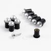 Fairing Bolt Kit Screws Nuts Washers Mounting Kits Windscreen Bolts For Ducati 959/1299 /959s/1098/848/1198 Windscreen Bolts Windshield Screw Kits (Silver) view 2