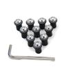 Fairing Bolt Kit Screws Nuts Washers Mounting Kits Windscreen Bolts For Ducati 959/1299 /959s/1098/848/1198 Windscreen Bolts Windshield Screw Kits (Silver) view 3