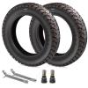 1PZ UT1-S02 10x2-6.1 All-Terrain Vacuum Tire Replacement for 50/75-6.1 8.5x2 10x2.125 10x2/54-152 Original Tires iScooter i9 Plus VOLPAM SP06 isinwheel S9 Pro Hiboy S2 pro Xiaomi Electric Scooter view 1