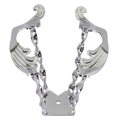 Lowrider Bike 3D Wing Steering Wheel Chrome.
