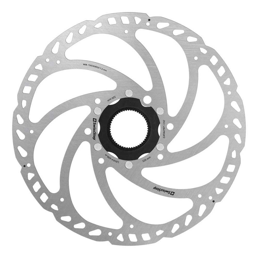 SwissStop Catalyst One Centre Lock Disc Brake Rotor 203mm diameter