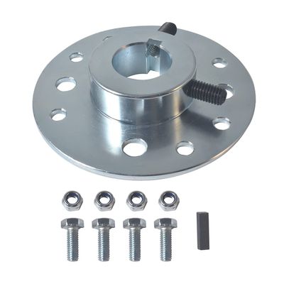 Go Kart Axle Hub 1"Bore 1/4"Keyway Sprocket Hub Steel for Predator 212CC