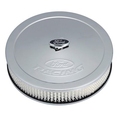 FORD 13in Dia Air Cleaner Kit Chrome