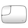 Driver Left Side View Heated Mirror Glass for Dodge Ram 1500 2500 3500 2005-2009, Replaces 5161011AA, 191035AA, CH1324121 view 1