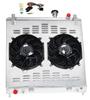 HKAUTOPART Radiator for 2004-2015 Nissan Armada Titan Pickup Truck 5.6L V8 Flex Gas & 2004-2010 Infiniti QX56 5.6L V8 Gas, 4 Row Full Aluminium Radiator + 2 x 12 Inch Fans + Shroud + Relay Kit view 1