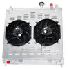 HKAUTOPART Radiator for 2004-2015 Nissan Armada Titan Pickup Truck 5.6L V8 Flex Gas & 2004-2010 Infiniti QX56 5.6L V8 Gas, 4 Row Full Aluminium Radiator + 2 x 12 Inch Fans + Shroud + Relay Kit view 3