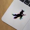 Holographic Decal Stickers Of Witch Premium Waterproof Vinyl Decal Stickers For Laptop Phone Accessory Helmet Car Window Mug Tuber Cup Door Wall Decoration ANDVER30g5341HO110422 view 3