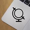 Decal Stickers Of School Supplies Premium Indoor (No Waterproof) Vinyl Decal Stickers For Laptop Phone Accessory Helmet Car Window Mug Tuber Cup Door Wall Decoration ANDVER30g6740BL110422 view 3