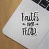Decal Stickers Of Faith Over Fear Arrow Premium Indoor (No Waterproof) Vinyl Decal Stickers For Laptop Phone Accessory Helmet Car Window Mug Tuber Cup Door Wall Decoration ANDVER3014961BL110422 view 3