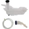 Jumbo Auto Parts Replacement New Washer Reservoir For Ford Focus 2012 To 2018 Windshield Washer Tank With Pump Sensor And Filler Tube Fits Hatchback Models FO1288112 CV6Z17618D-PFM view 3