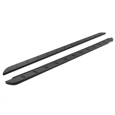 Go Rhino RB10 Slim Running Boards | 87", Galvanized Steel, Textured Black | 630087SPC