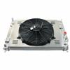 HKAUTOPART Radiator for 2003-2013 Chevy Corvette SSR 6.0L 6.2L 7.0L V8 Gas & 2008 2009 Saab 9-7x 5.3L 6.0L V8, 4 Row Full Aluminium Radiator + 16 Inch Fan + Shroud + Thermostat Relay Kit view 4
