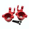 Aluminum Front Steering Blocks Knuckle Arm Red for Traxxas 1/8 Sledge 9537 view 2
