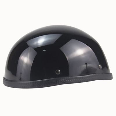Open Face Low Profile Motorcycle Helmet Retro Light-Small Baseball Cap Half Helmet DOT Approved Novelty Classic Gourd Helmet for Adults,Electric Scooter Cruiser Bobber Jet Helmet-C-Small