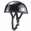 Open Face Low Profile Motorcycle Helmet Retro Light-Small Baseball Cap Half Helmet DOT Approved Novelty Classic Gourd Helmet for Adults,Electric Scooter Cruiser Bobber Jet Helmet-C-Small view 2