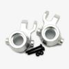 Aluminum Front Steering Blocks Knuckle Arm Silver for Traxxas 1/8 Sledge 9537 view 1