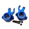Aluminum Front Steering Blocks Knuckle Arm Blue for Traxxas 1/8 Sledge 9537 view 1