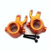 Aluminum Front Steering Blocks Knuckle Arm Orange for Traxxas 1/8 Sledge 9537 view 1