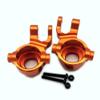 Aluminum Front Steering Blocks Knuckle Arm Orange for Traxxas 1/8 Sledge 9537 view 2