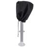 RecPro RV Electric Tongue Jack Cover | Universal Protective Cover for Electric Jacks (Black) view 1