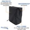 RecPro RV Electric Tongue Jack Cover | Universal Protective Cover for Electric Jacks (Black) view 3
