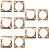 10pcs LD100 Chopper Cylinder Head Gaskets, Chopper Head Gaskets, 2 Stroke LD100 Engine Kit Gas Motorized Bike view 1