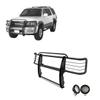 Black Horse Grille brush Bumper Guard Modular Black Come with Pair of 5.3" Dia.LED Lights with Black Trim Rings Compatible with 1999-2002 Toyota 4Runner-17TN23MA-PLFB view 1