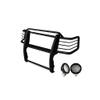 Black Horse Grille brush Bumper Guard Modular Black Come with Pair of 5.3" Dia.LED Lights with Black Trim Rings Compatible with 1999-2002 Toyota 4Runner-17TN23MA-PLFB view 4