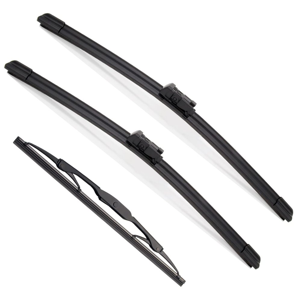 Fabysky 3Pcs Windshield Wiper Blades for GMC Terrain2010-2017, Chevy Equinox 2010-2017, Original Equipment Automotive Replacement Windshield Wiper Blades for My Car- 24"/17"/13" (Set of 3)