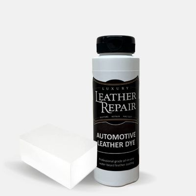 Luxury Leather Repair Automotive Leather Vinyl Repair Dye Color Restorer Compatible with BMW Interiors and Accessories - Applicator Included - Best Easy DIY Leather Dye (Navy, 16oz)
