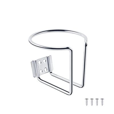 CUREOL Stainless Steel 304 Cup Drink Holder Can Bottle Holder Water Drink Beverage Stand Mount Support Auto Car Marine Boat Truck RV