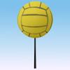 Coolballs Volleyball Car Antenna Topper Decor Auto Accessory - Limited Edition view 3