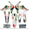 2021-2024 MC-E 5 Tropic White Senge Graphics Base Kit Compatible with GASGAS view 1