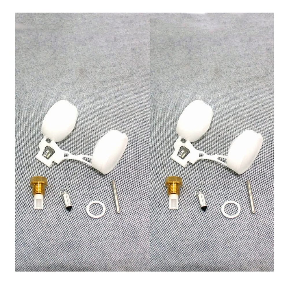 JUIYU Carburetor Kit for VF700C VF700F VF750F GL1200 GL1200A VF700 VF750 VF 700 750 C F GL 1200 A 1200A Carburetor Float Valve Pin Needle Set Carberature (Color : 2 piece)