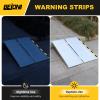 BEJONI 4FT Silvery Wheelchair Ramp, Folding Non-Slip Portable Aluminum Ramp for Home Steps, Thresholds, Doorways, Handicap Access, 600 LBS Capacity view 4