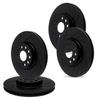 R1 Concepts Front and Rear Brake Rotors Fits 2018 Jeep Wrangler view 1