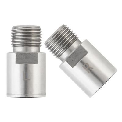 Tobefore Aluminum Alloy Bike Pedal Extenders, 20mm SPD MT MTB, Silver, Mountain, Downhill