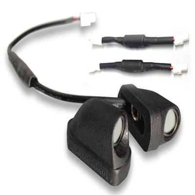 Micron Turn Signals and Brackets for Indian Chief '22-up (Red Turn Signals + Brackets)