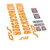 compatibles for ROCK SHOX SID stickers decals aufkleber (Orange) view 1