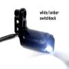 Micron Front Turn Signals for Chieftain ('19-up) (White/amber) view 4