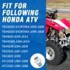 Axle Lock Nut Kit for Honda TRX300EX TRX400EX TRX450R TRX450ER TRX250X TRX300X TRX400X ATC250R ATC350XOEM# 90308-HB9-000 43127-HA2-000 90307-HA2-000 90652-HA2-000 view 2