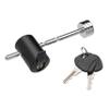 TOWSMART Chrome Adjustable Right Angle Trailer Coupler Lock, 1/4 in. Diameter Pin, 1 in. to 3 in. Span view 1