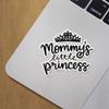 Decal Stickers of Mommy's Princess Premium Indoor (No Waterproof) Vinyl Decal Stickers for Laptop Phone Accessory Helmet Car Window Mug Tuber Cup Door Wall Decoration ANDVER3g8964bBL view 2