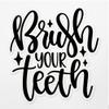 Decal Stickers of Brush Your Teeth Premium Indoor (No Waterproof) Vinyl Decal Stickers for Laptop Phone Accessory Helmet Car Window Mug Tuber Cup Door Wall Decoration ANDVER3c7163aBL view 1