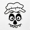 Decal Stickers of Scarecrow Face Premium Indoor (No Waterproof) Vinyl Decal Stickers for Laptop Phone Accessory Helmet Car Window Mug Tuber Cup Door Wall Decoration ANDVER30g4680BL view 1