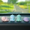 Mgiahekc Car Decorations for Women Set, Cute Little Dinosaur Desktop Decoration, Car Dashboard Decoration,A view 4