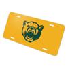 Baylor University Secondary Logo Novelty Metal Vanity Tag License Plate view 1