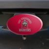 GRAPHICS & MORE East Stroudsburg University of Pennsylvania Warriors Logo Oval Tow Trailer Hitch Cover Plug Insert view 2