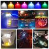 OtpOutopa Eagle Eye LED Lights, DIY Ultra Thin 18mm Indicator Marker Light Daytime Running Lights DRL Tail Lights Fog Light Backup Light for Car Motor Motorcycle Truck Boat (BK Shell-Yellow,4PCS) view 3