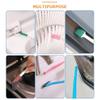 7pcs Disposable Crevice Cleaning Brushes for Shower Heads Toilets Windows and Car Interiors Gentle Scratch Cleaning Tools for Hard Reach Corners view 4